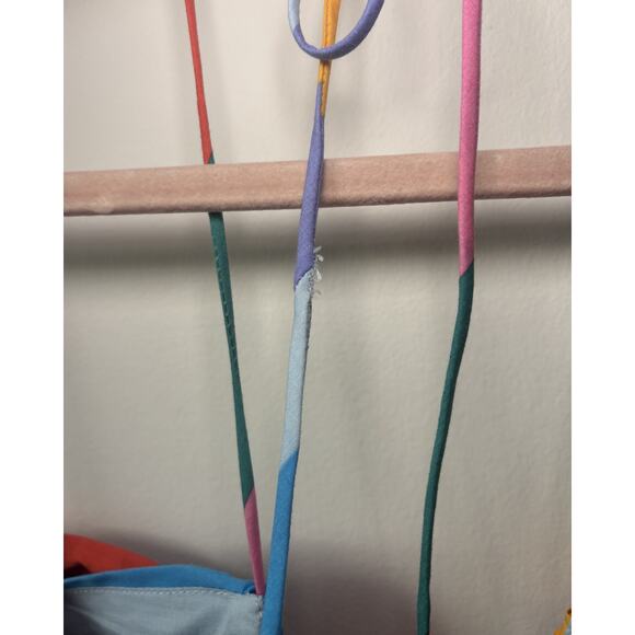 Gerty Midi Dress Buddy Love Rainbow Striped Dress - Picture 5 of 8